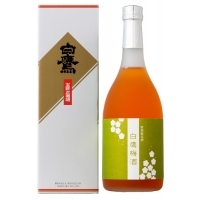 白鷹梅酒720ML～純米焼酎仕込み～＜化粧箱入り＞